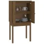 High sideboard solid honey brown pine wood 60x40x120 cm by vidaXL, Sideboards - Ref: Foro24-821747, Price: 87,74 €, Discount: %