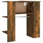 Mueble recibidor madera ingeniería roble ahumado 97,5x37x99 cm by vidaXL, Closets and storage - Ref: Foro24-820514, Price: 54...
