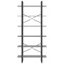 Sonoma gray plywood shelving 100x30x210 cm by vidaXL, Bookcases and shelves - Ref: Foro24-821325, Price: 68,37 €, Discount: %