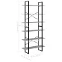 Sonoma gray plywood shelving 100x30x210 cm by vidaXL, Bookcases and shelves - Ref: Foro24-821325, Price: 68,37 €, Discount: %