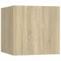 TV-Möbelset 8-teilig Sonoma-Eichensperrholz von vidaXL, TV-Möbel - Ref: Foro24-3114488, Preis: 259,70 €, Rabatt: %