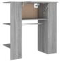 Sonoma gray engineered wood hallway furniture 97.5x37x99 cm by vidaXL, Lockers and storage cabinets - Ref: Foro24-820515, Pri...