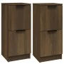 Sideboards 2 Stück Eichenbraunes Sperrholz 30x30x70 cm von vidaXL, Sideboards - Ref: Foro24-817023, Preis: 62,69 €, Rabatt: %