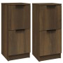 Sideboards 2 Stück Eichenbraunes Sperrholz 30x30x70 cm von vidaXL, Sideboards - Ref: Foro24-817023, Preis: 63,53 €, Rabatt: %