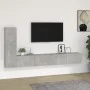 TV furniture set 3 pieces concrete gray plywood by vidaXL, TV Furniture - Ref: Foro24-3114321, Price: 143,19 €, Discount: %