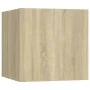 Set de muebles para TV 8 pzas madera contrachapada roble Sonoma de vidaXL, Muebles TV - Ref: Foro24-3114416, Precio: 276,10 €...