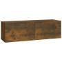 Set de muebles de TV 7 pzas madera contrachapada roble ahumado de vidaXL, Muebles TV - Ref: Foro24-3114547, Precio: 198,17 €,...