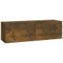 Set de muebles de TV 7 pzas madera contrachapada roble ahumado de vidaXL, Muebles TV - Ref: Foro24-3114547, Precio: 195,35 €,...