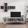 TV-Möbel-Set 7-tlg. Sonoma grau Sperrholz von vidaXL, TV-Möbel - Ref: Foro24-3114516, Preis: 193,91 €, Rabatt: %