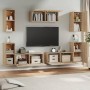 TV-Möbelset 7-teilig Sonoma-Eichensperrholz von vidaXL, TV-Möbel - Ref: Foro24-3114304, Preis: 249,27 €, Rabatt: %