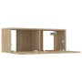 TV-Möbelset 7-teilig Sonoma-Eichensperrholz von vidaXL, TV-Möbel - Ref: Foro24-3114304, Preis: 249,27 €, Rabatt: %