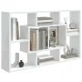 Weiß glänzendes Holzwerkstoff-Wandregal 85x16x52,5 cm von vidaXL, Regale und Regale - Ref: Foro24-801424, Preis: 37,82 €, Rab...