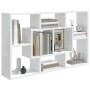 Weiß glänzendes Holzwerkstoff-Wandregal 85x16x52,5 cm von vidaXL, Regale und Regale - Ref: Foro24-801424, Preis: 38,79 €, Rab...