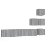 Mueble de pared para TV madera contrachapada gris sonoma de vidaXL, Muebles TV - Ref: Foro24-3114580, Precio: 156,30 €, Descu...