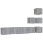TV-Hängeelement aus Sperrholz Sonoma grau von vidaXL, TV-Möbel - Ref: Foro24-3114580, Preis: 157,89 €, Rabatt: %