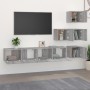 TV-Hängeelement aus Sperrholz Sonoma grau von vidaXL, TV-Möbel - Ref: Foro24-3114580, Preis: 157,89 €, Rabatt: %