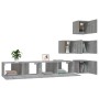 TV-Hängeelement aus Sperrholz Sonoma grau von vidaXL, TV-Möbel - Ref: Foro24-3114580, Preis: 157,89 €, Rabatt: %