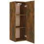 Set de muebles de TV 4 pzas madera contrachapada roble ahumado de vidaXL, Muebles TV - Ref: Foro24-3114203, Precio: 134,25 €,...