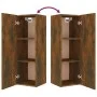 Set de muebles de TV 4 pzas madera contrachapada roble ahumado de vidaXL, Muebles TV - Ref: Foro24-3114203, Precio: 134,25 €,...