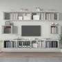 Set de muebles de TV 6 pzas madera contrachapada gris hormigón de vidaXL, Muebles TV - Ref: Foro24-3114369, Precio: 224,49 €,...