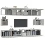 TV-Möbelset 6-teilig Sperrholz grau Beton von vidaXL, TV-Möbel - Ref: Foro24-3114369, Preis: 215,86 €, Rabatt: %