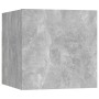 TV-Möbelset 6-teilig betongraues Sperrholz von vidaXL, TV-Möbel - Ref: Foro24-3114361, Preis: 199,59 €, Rabatt: %