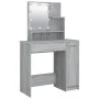 LED vanity set in gray Sonoma plywood by vidaXL, Bedroom Dressers - Ref: Foro24-3114121, Price: 115,47 €, Discount: %