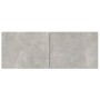 TV-Möbel-Set 4 Stück Sperrholz grau Beton von vidaXL, TV-Möbel - Ref: Foro24-3114537, Preis: 174,28 €, Rabatt: %
