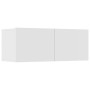 Set de muebles para TV 6 piezas madera contrachapada blanco de vidaXL, Muebles TV - Ref: Foro24-3114254, Precio: 195,34 €, De...