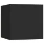 6-teiliges TV-Möbelset aus schwarzem Sperrholz von vidaXL, TV-Möbel - Ref: Foro24-3114359, Preis: 217,96 €, Rabatt: %