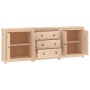 Solid pine wood sideboard 210x35x80 cm by vidaXL, Sideboards - Ref: Foro24-3114069, Price: 308,89 €, Discount: %