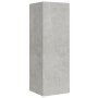 TV-Möbelset 5-teilig betongraues Sperrholz von vidaXL, TV-Möbel - Ref: Foro24-3114249, Preis: 201,19 €, Rabatt: %