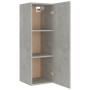 TV-Möbelset 5-teilig betongraues Sperrholz von vidaXL, TV-Möbel - Ref: Foro24-3114249, Preis: 201,19 €, Rabatt: %
