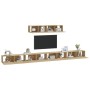 TV-Möbelset 6-teilig Sonoma-Eiche-Sperrholz von vidaXL, TV-Möbel - Ref: Foro24-3114608, Preis: 276,61 €, Rabatt: %