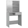Sonoma Gray Plywood LED Vanity Set by vidaXL, Bedroom Dressers - Ref: Foro24-3114113, Price: 108,68 €, Discount: %