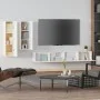 4-teiliges TV-Möbelset aus weißem Sperrholz von vidaXL, TV-Möbel - Ref: Foro24-3114630, Preis: 221,21 €, Rabatt: %