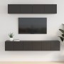 5-teiliges TV-Möbelset aus schwarzem Sperrholz von vidaXL, TV-Möbel - Ref: Foro24-3114423, Preis: 195,25 €, Rabatt: %