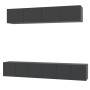 5-teiliges TV-Möbelset aus schwarzem Sperrholz von vidaXL, TV-Möbel - Ref: Foro24-3114423, Preis: 195,25 €, Rabatt: %