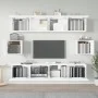 TV-Möbel-Set, 6-teilig, aus weißem Sperrholz. von vidaXL, TV-Möbel - Ref: Foro24-3114358, Preis: 252,65 €, Rabatt: %