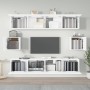 TV-Möbel-Set, 6-teilig, aus weißem Sperrholz. von vidaXL, TV-Möbel - Ref: Foro24-3114358, Preis: 259,13 €, Rabatt: %