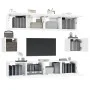 TV-Möbel-Set, 6-teilig, aus weißem Sperrholz. von vidaXL, TV-Möbel - Ref: Foro24-3114358, Preis: 252,65 €, Rabatt: %