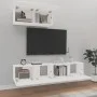 TV-Möbel Set 3 Stück Sperrholz weiß von vidaXL, TV-Möbel - Ref: Foro24-3114470, Preis: 159,43 €, Rabatt: %