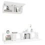 TV-Möbel Set 3 Stück Sperrholz weiß von vidaXL, TV-Möbel - Ref: Foro24-3114470, Preis: 159,43 €, Rabatt: %