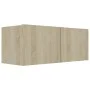 TV-Möbelset 7-teilig Sonoma-Eichensperrholz von vidaXL, TV-Möbel - Ref: Foro24-3114560, Preis: 284,69 €, Rabatt: %