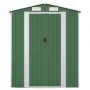 Gartenhaus verzinkter Stahl grün 192x108x223 cm von vidaXL, Schuppen - Ref: Foro24-319267, Preis: 204,61 €, Rabatt: %