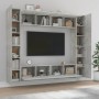 TV-Möbelset 8-teilig Sperrholz grau Beton von vidaXL, TV-Möbel - Ref: Foro24-3114233, Preis: 426,31 €, Rabatt: %