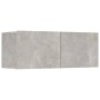 TV-Möbelset 8-teilig Sperrholz grau Beton von vidaXL, TV-Möbel - Ref: Foro24-3114233, Preis: 426,31 €, Rabatt: %