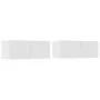Set de muebles para TV 4 piezas madera contrachapada blanco de vidaXL, Muebles TV - Ref: Foro24-3114534, Precio: 237,28 €, De...