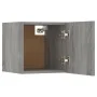 Set de muebles para TV 8 pzas madera contrachapada gris Sonoma de vidaXL, Muebles TV - Ref: Foro24-3114220, Precio: 226,42 €,...