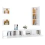5-teiliges TV-Möbelset aus weißem Sperrholz von vidaXL, TV-Möbel - Ref: Foro24-3114446, Preis: 216,66 €, Rabatt: %